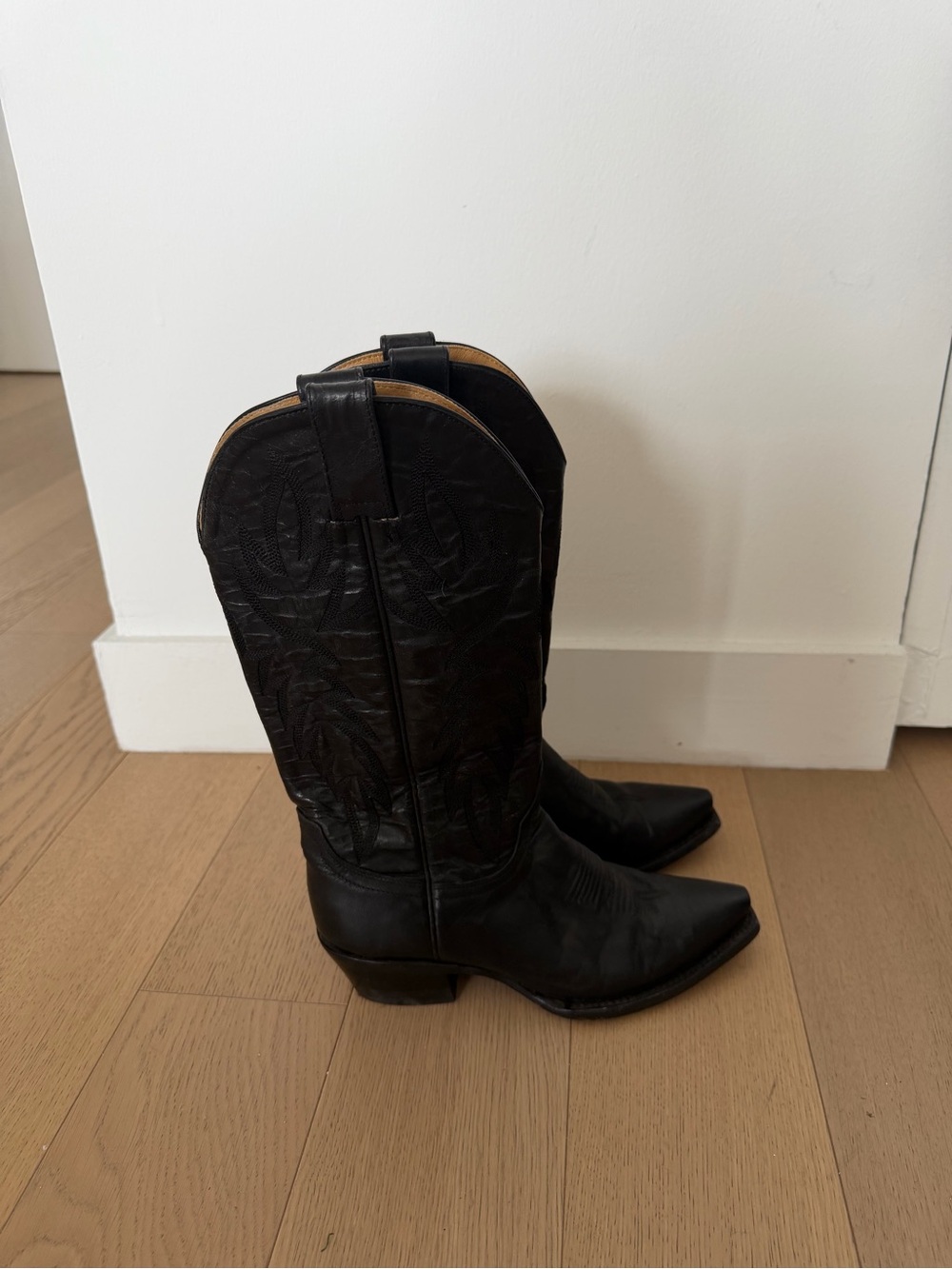 Idyllwind Women’s Wheeler Western Boot - Black Cowboy Boots - Size 6.5 - Picture 2 of 5